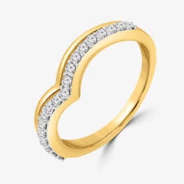 Wite & Gold | Modest Diamond Ring – Understated Elegance with Timeless ...