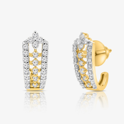 Adorable Diamond Earrings 