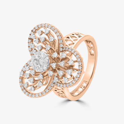 Gorgeous Floral Ring