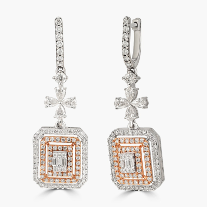 Jazzy Diamond Earrings 