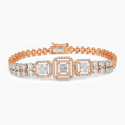 Baguette Diamond Bracelet