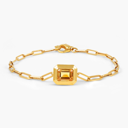 Unique Citrine Bracelet 