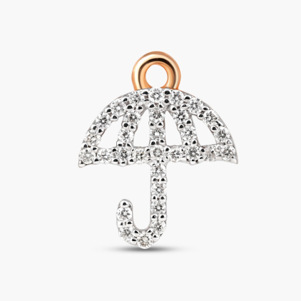 Diamond Umbrella Charm