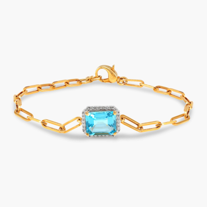 Aqua Glow  Bracelet 