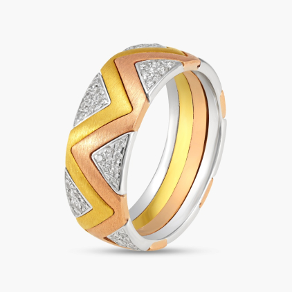 Three Hues Diamond Band 