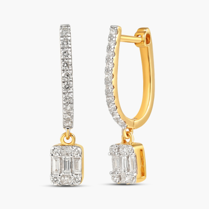 Wee Baguette Earrings
