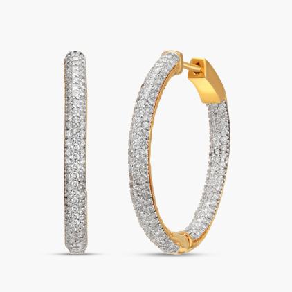 Celestara Diamond Hoops